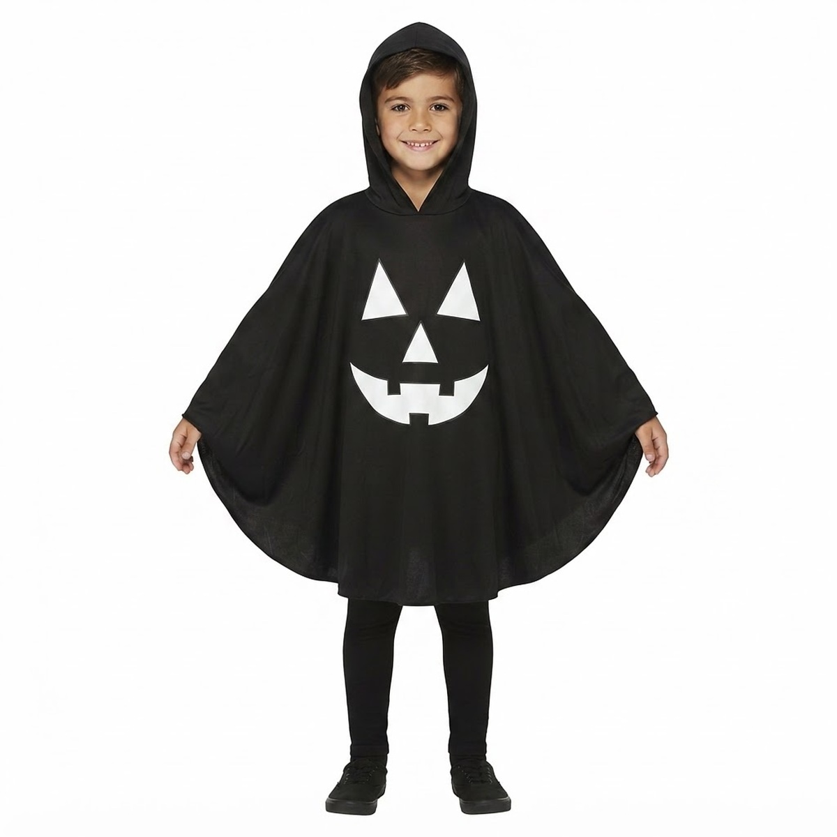 Detský karnevalový prevlek Black Halloween Scary Pumpkin