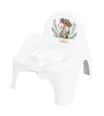 Tega Baby Nočník / stolička s melódiou Liška - biely Tega Baby Nočník / stolička s melódiou Liška - biely