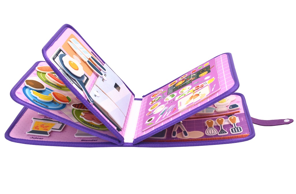 2Kids Toys Senzorická busy kniha Varenie