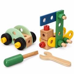 Drevená konštrukčná sada pre deti, 40 dielov Adam Toys Drevená konštrukčná sada pre deti, 40 dielov Adam Toys