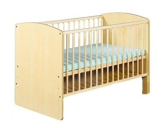 Postieľka KAROLINA II, 120x60 - borovica