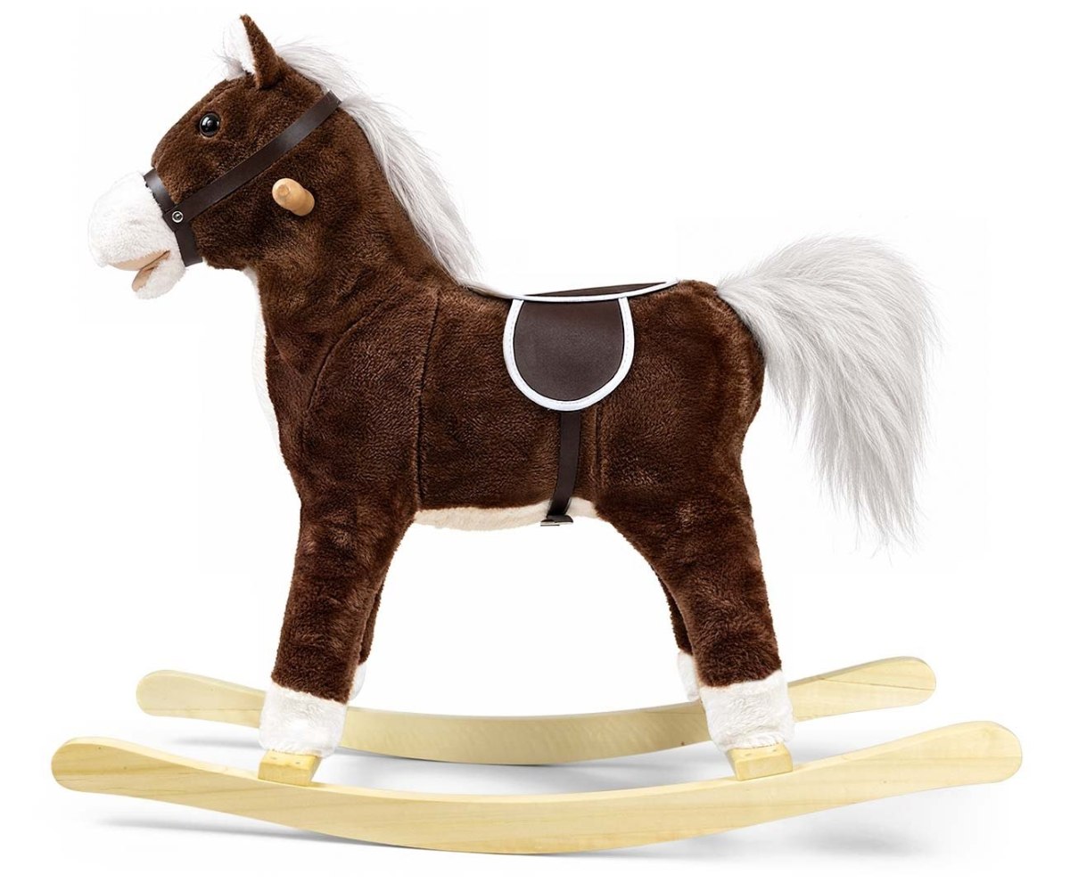 Hojdací kôň Teddy Dark Brown – Milly Mally