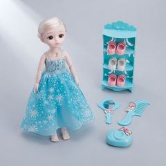 Spievajúci figúrka Elsa Frozen s doplnkami 30cm (6)