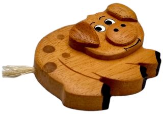 2Kids Toys Drevená magnetka veľká Prasa (1)