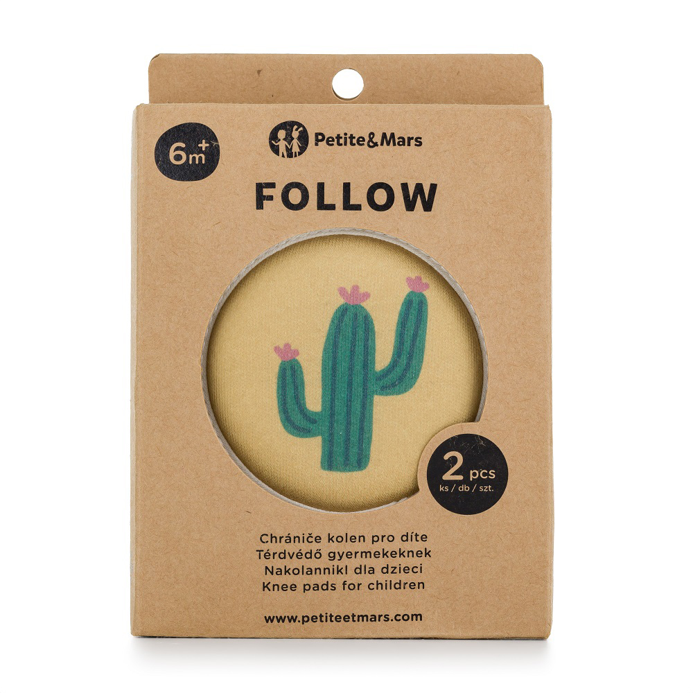 Nákolenníky na lezení Petite&Mars Follow Intense Ochre 6m+