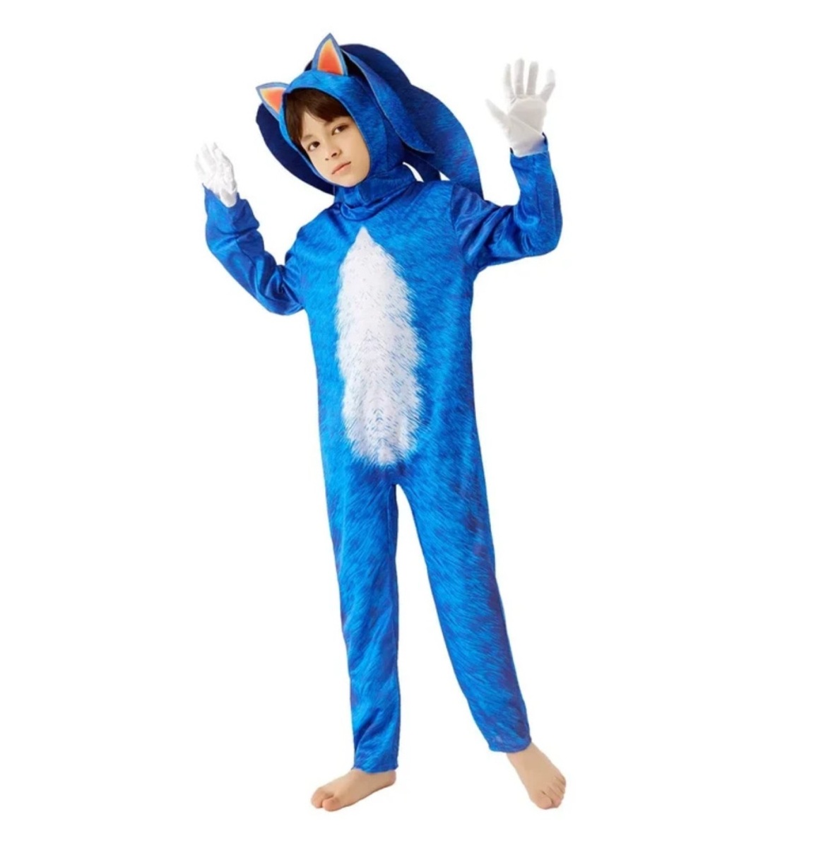 Detský kostým Sonic The Hedgehog s maskou 98-110 S