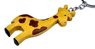 2Kids Toys Drevená kľúčenka veľká Žirafa (3)