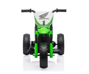 Elektrická detská motorka Honda CRF450R 6V trojkolka - zelená (6)