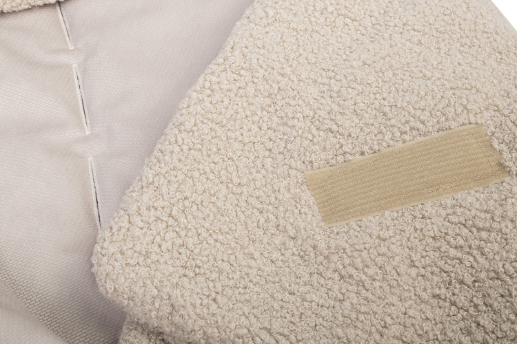 Zavinovačka do autosedačky Bouclé 75×75 - béžová