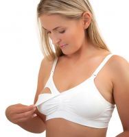 Dojčiace podprsenka Baby Ono biela,E - 70-75cm