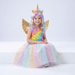 Detský kostým Unicorn princess Premium 122-128 M (4)