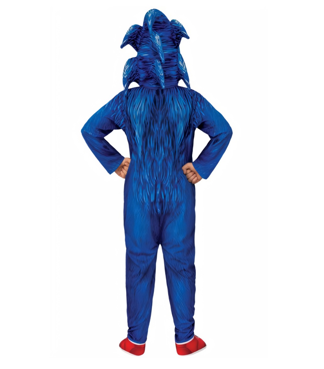 Detský kostým Sonic The Hedgehog s maskou 116-122 M