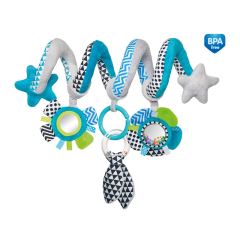 Canpol Babies Plyšová špirála Zig Zag - tyrkysová Canpol Babies Plyšová špirála Zig Zag - tyrkysová