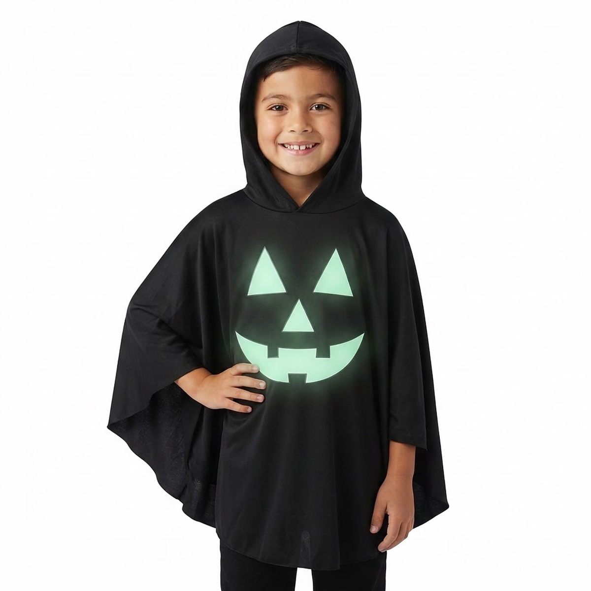 Detský karnevalový prevlek Black Halloween Scary Pumpkin