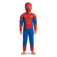 Detský kostým Spiderman Muscle 122-134 L