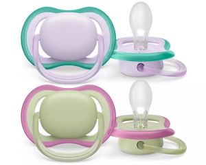 Philips AVENT Ultra Air Neutral 0–6 m dívka, fialová, 2 ks