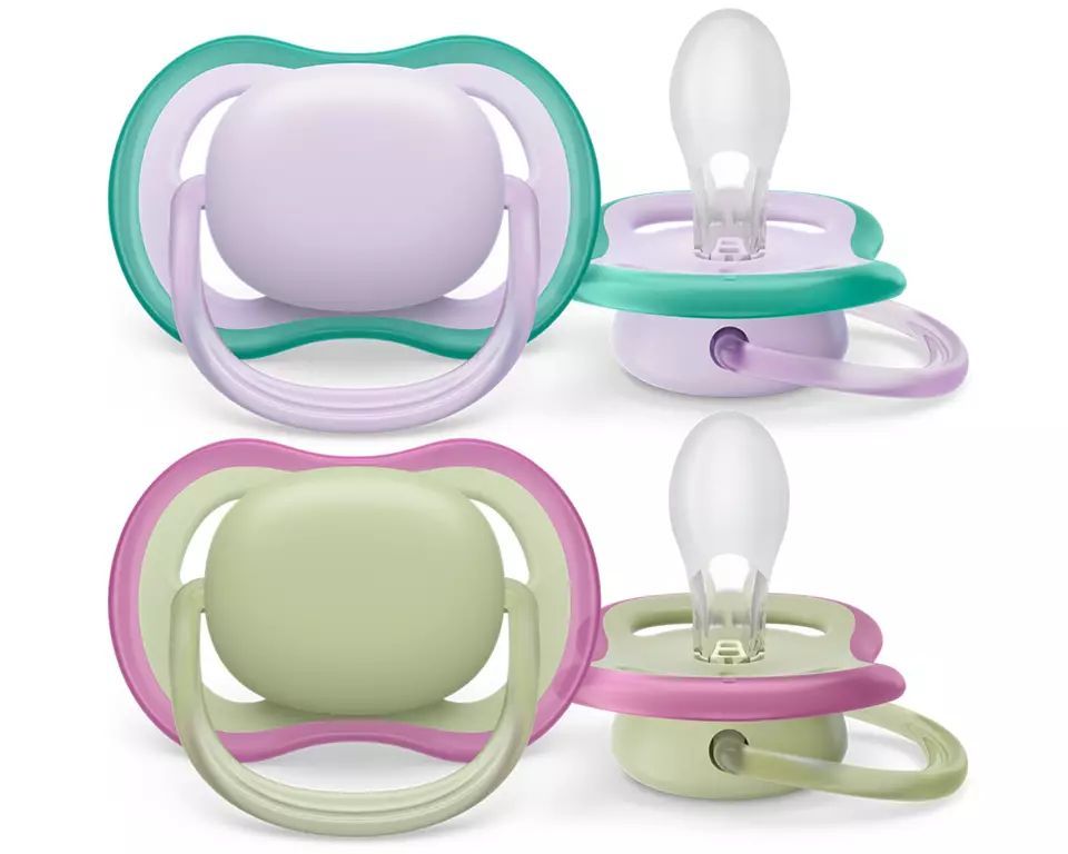Philips AVENT Ultra Air Neutral 0–6 m dívka, fialová, 2 ks