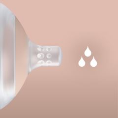 Mammafeel dojčenská fľaša 330 ml so savičkou 6m+ (6)