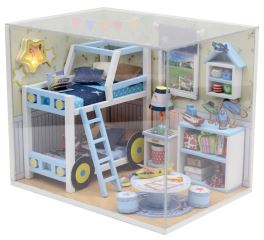 2Kids Toys miniatúra domčeka Charlesova izba (4)