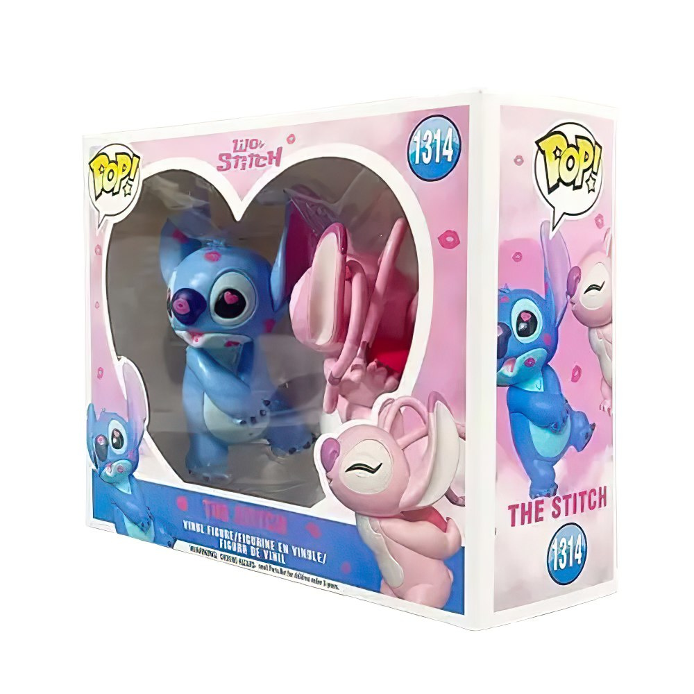 Sada figúrok Lilo a Stitch so stojanom