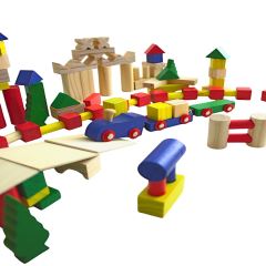 2Kids Toys Kocky farebné 500 ks (1)