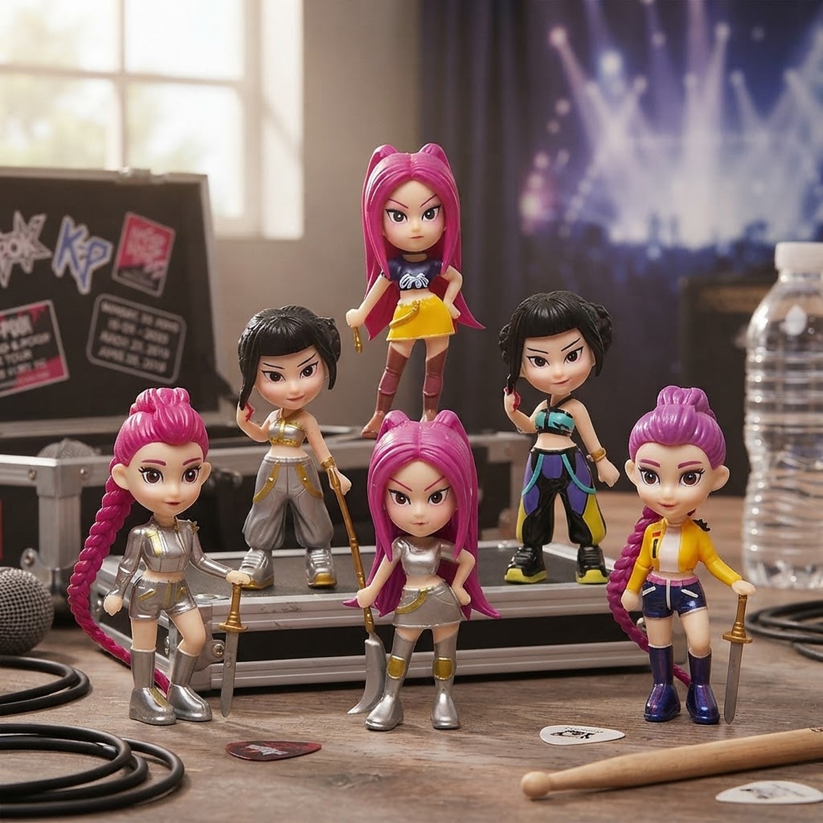 Detská figúrka MysteryBox Demon Hunters K-pop 1ks