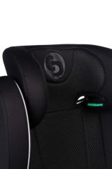 Detská autosedačka Breezy 2v1 s isofixom, 100-150 cm, čierna (10)