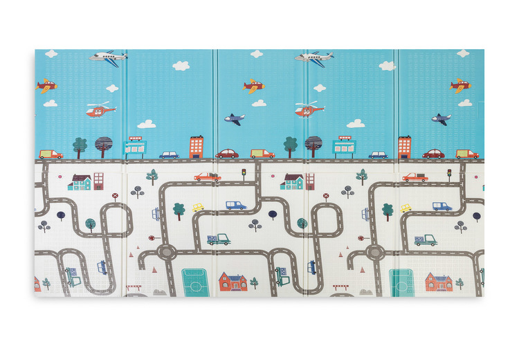 Toyz Fomee Street Multifunkčná penová podložka 200×150 cm – obojstranná