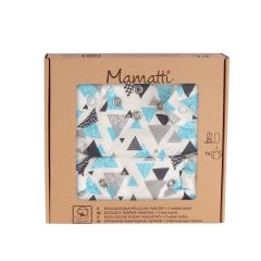 Mamatti Látková plenka EKO sada - kalhotky + 2 x plenka, vel. 3 - 8 kg, Cool (1)