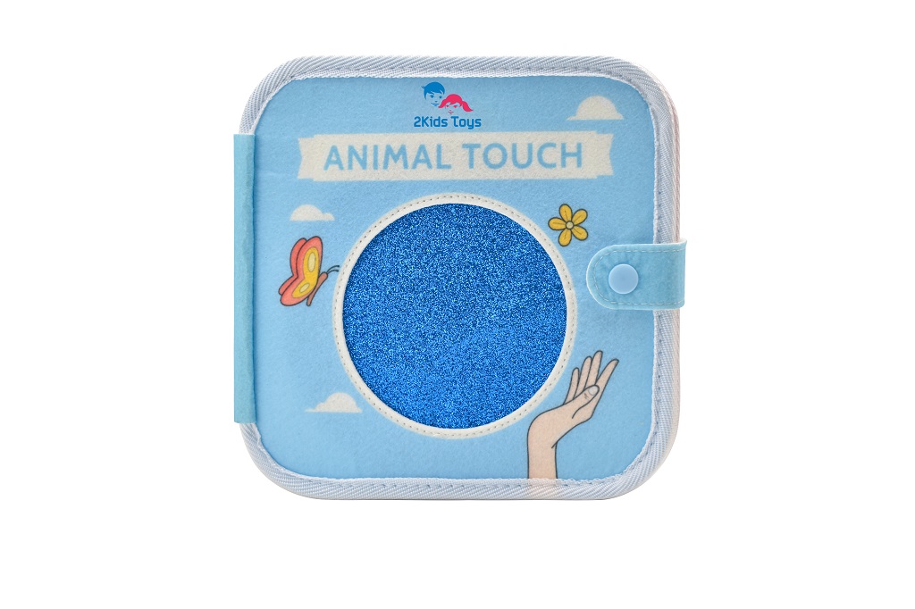 2Kids Toys Senzorická kniha Zvieratká