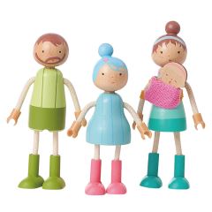 2Kids Toys Súprava nábytku s rodinou 5 v 1 (2)