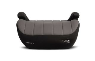 Detská autosedačka/podsedák, Tiger I-size (125-150) - sivá (587808)