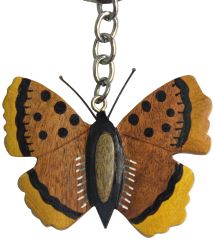 2Kids Toys Drevená kľúčenka veľká Motýľ (1)