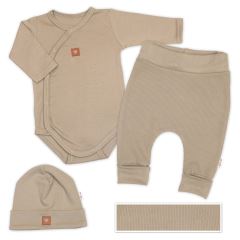 Rostoucí 3dílná sada pro miminko Nature - taupe (2)