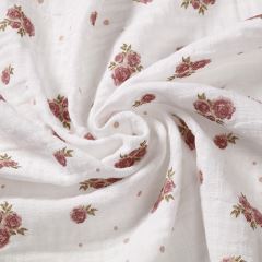 Mušelínové plienky BabyOno, Super Soft ružové, 100% bavlna, 3 ks x 70x70 cm, Flowers (3)