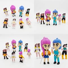 Sada figúrok Demon Hunters K-pop 8ks (1)