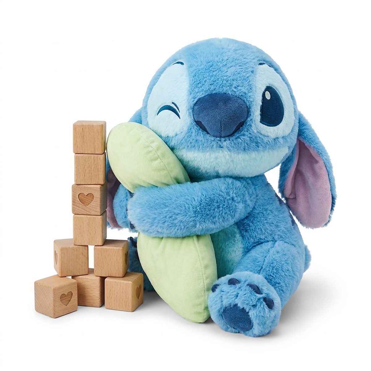 Plyšová hračka Lilo a Stitch Stitch so srdiečkom Maxi 40cm