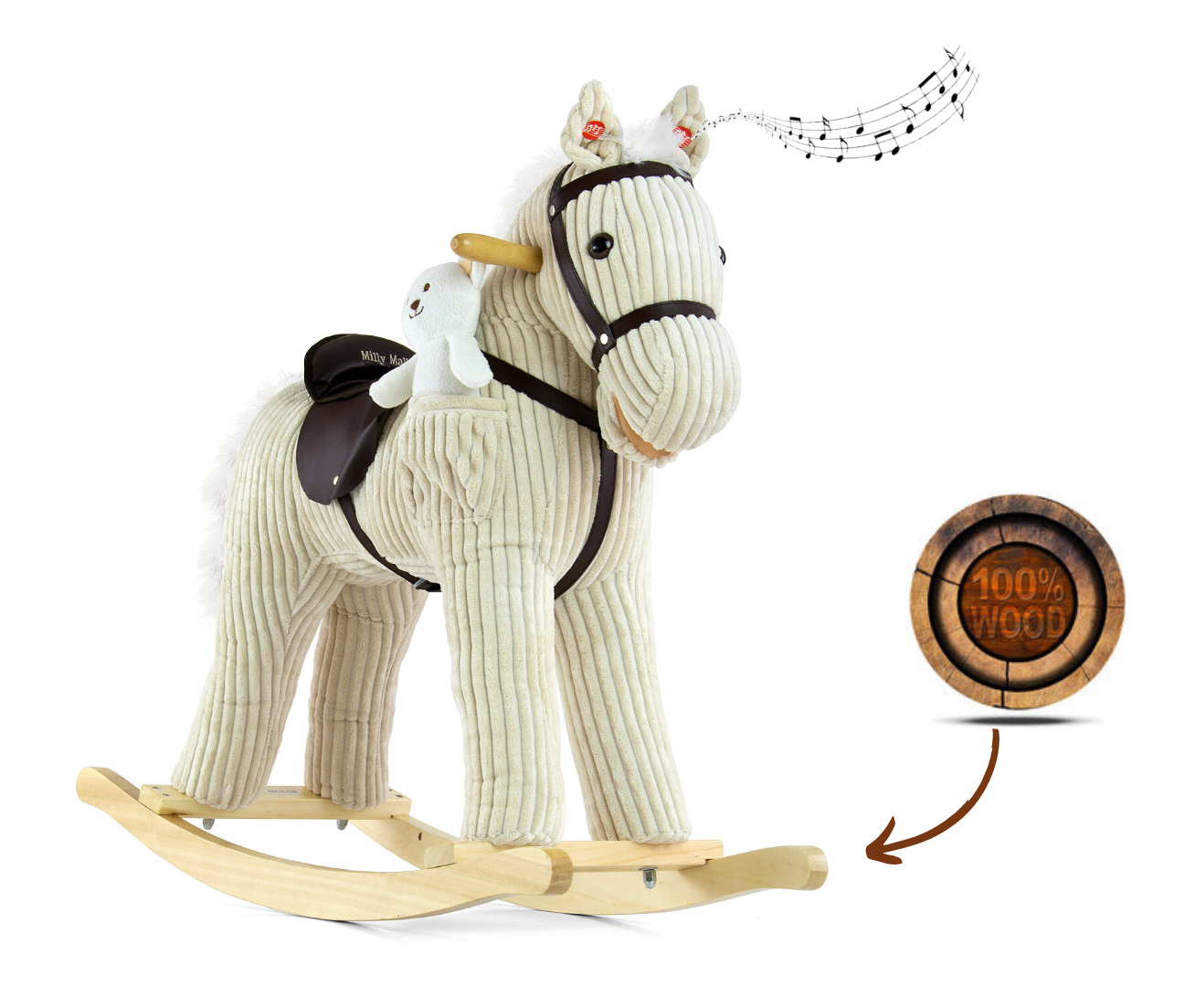 Hojdací koník Pony Luna – Milly Mally