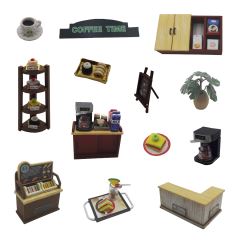 2Kids Toys miniatúra domčeka Čas na kávičku (4)