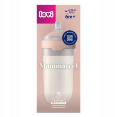 Mammafeel dojčenská fľaša 330 ml so savičkou 6m+ (2)