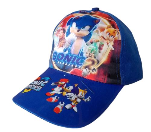 Detská šiltovka Ježko Sonic s potlačou M/L (596711)