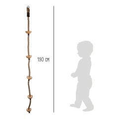 small foot Detské šplhacie lano s nášľapnými bodmi (2)