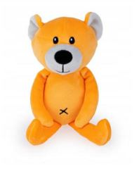 Detská plyšová hračka/maznáčik Macko 19cm, oranžový