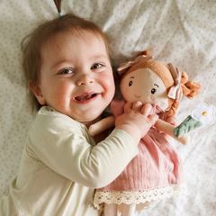 Bábika maznáčik Lily, mušelínové šatôčky, BabyOno (5)