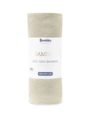 Bambusová prikrývka pre bábätko 80x100 cm, 100% bambus, beige (1)