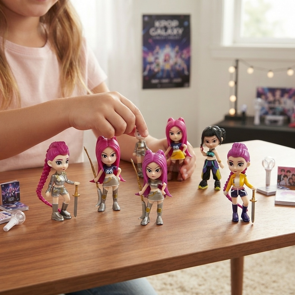 Detská figúrka MysteryBox Demon Hunters K-pop 1ks
