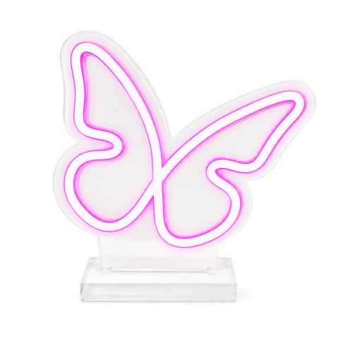 2Kids Toys LED NEON LIGHT lampička Motýlik