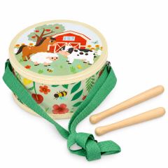 Detský bubienok s motívom farmy – Adam Toys Detský bubienok s motívom farmy – Adam Toys