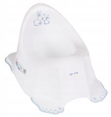 Tega Baby Nočník s protišmykovou funkciou Eco Bunny - biely