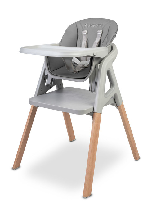 Jedálenská stolička Smartee Grey 3v1